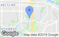 Map of West Springs, AB