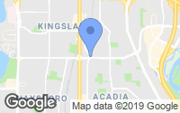 Map of West Springs, AB
