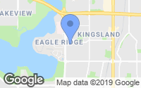 Map of West Springs, AB