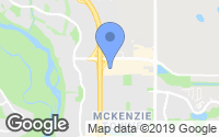 Map of West Springs, AB