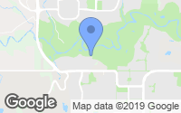 Map of West Springs, AB