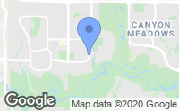 Map of West Springs, AB