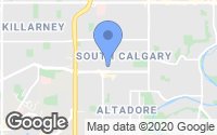 Map of West Springs, AB